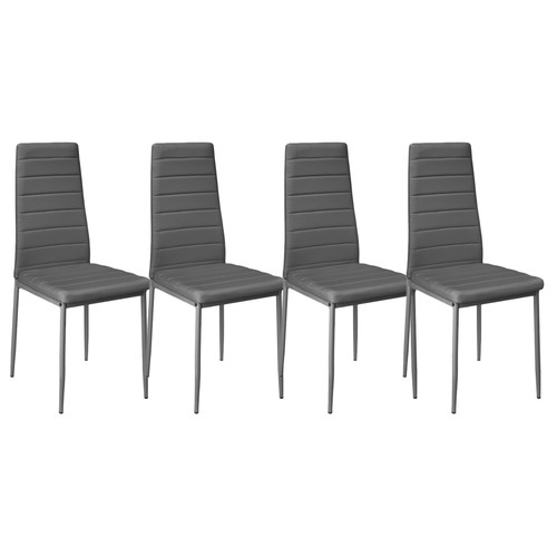 Dining chairs set faux - chairs, of