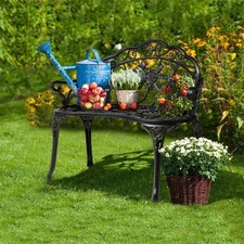 Seater cast metal garden - cast,