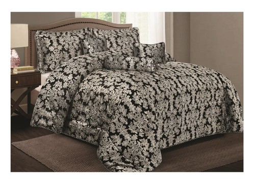 Opulent living jacquard floral - living,