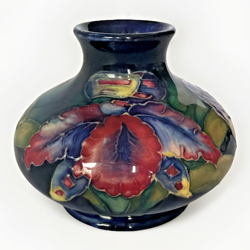 Vtg moorcroft pottery - pottery, orchid