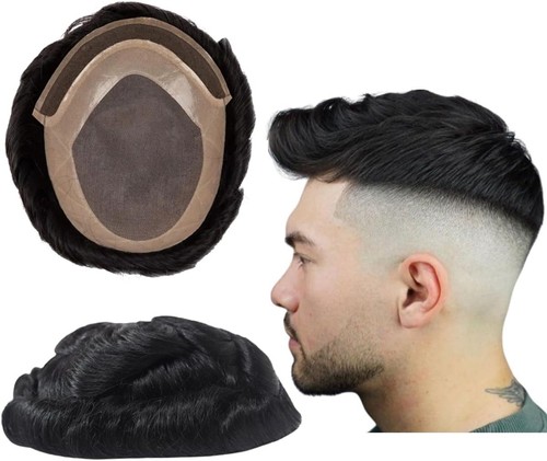 Toupee for men human - men,