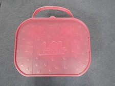 LOL Surprise Dolls and Accessories with Pink Glitter Storage Carry Case