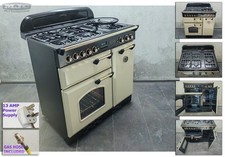 Refurb Rangemaster Classic 90 90cm All GAS NG RANGE COOKER Cream & Gold (5S09)