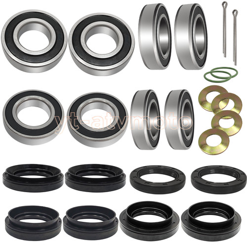 Front rear wheel bearings - front,