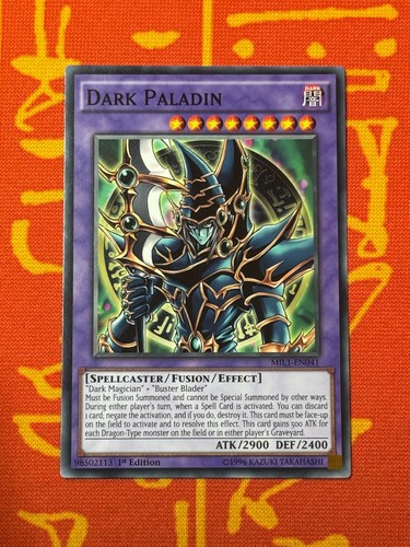 Yugioh dark paladin common - dark,