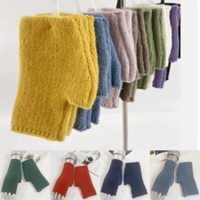 Warm Knitted Gloves Fingerless