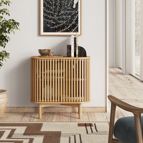Oak cupboard sideboard cabinet - cupboard,