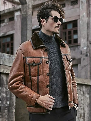 Aviator real shearling - aviator,