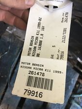 Nissan Micra K11 1999-2002 #79916 1.0L Petrol Engine 163k km 