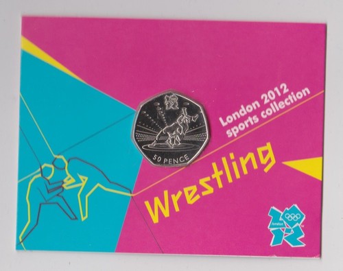 London 2012 olympic 50p - olympic, coin