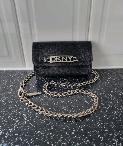 Dkny black adjustable belt - adjustable,