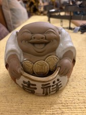 Lucky Laughing Buddha Ceramic