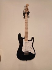 Antiquity 3/4 Stratocaster Black Short Scale Used Electric Guitar