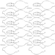  12 Pcs Hanging Mason Jars