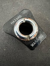 JAGUAR E-TYPE S1 S2 S3 HAZARD SWITCH ESCUTCHEON AND BODY C28518