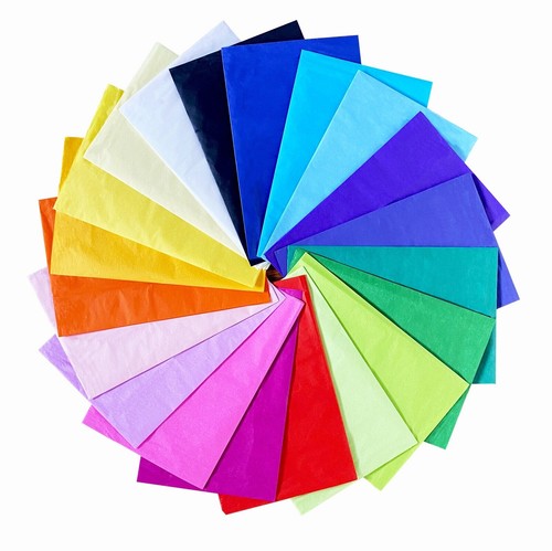 500 coloured tissue paper - coloured,