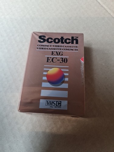 Scotch vhs compact video - scotch,