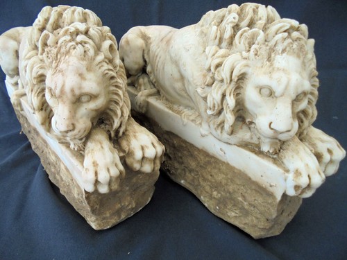 Vintage pair carrara - carrara, marble