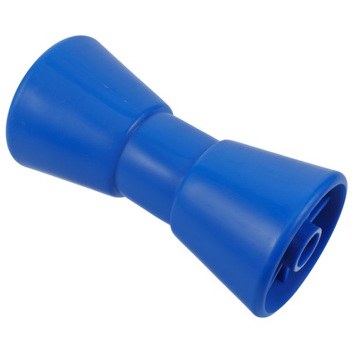 Portable blue plastic boat - portable,