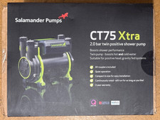 Salamander CT75Xtra 2.0 Bar Twin Positive Shower Pump - NEW BOXED