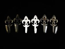 Fleur De Lys Tassel Hooks