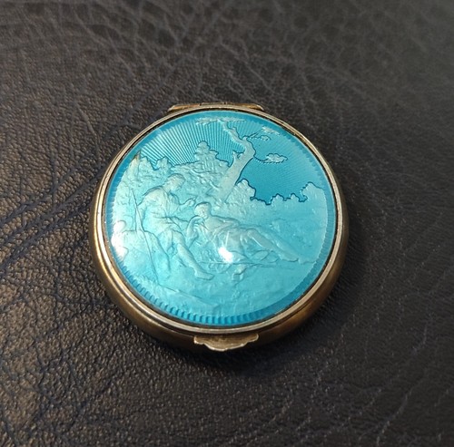 Antique silver french enamel - antique,