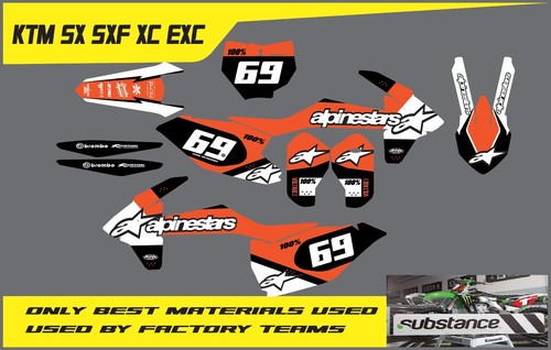 Rebound graphics kit fits ktm - graphics, kit:fits