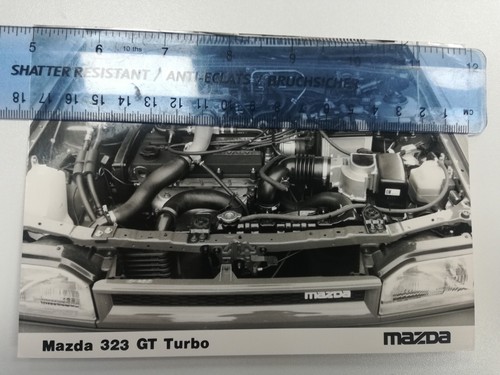 Mazda 323 turbo - engine, bay