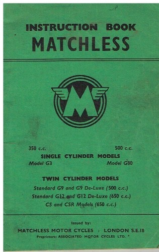 Matchless g80 original - g80,