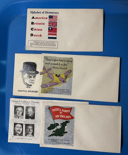 Wwii homefront envelopes lot - wwii,