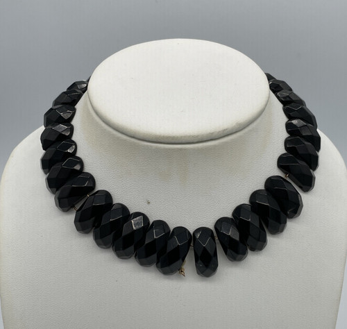 Antique vintage whitby jet - whitby,