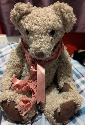 Beautiful hand made teddy - beautiful,