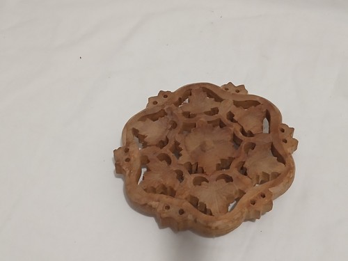 Hand carved wooden - carved, raised