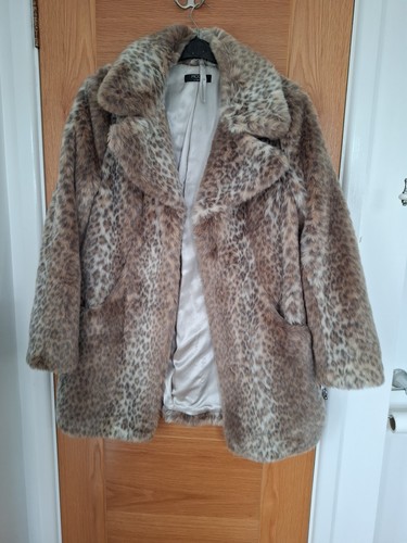 Moda size faux fur leopard - faux,