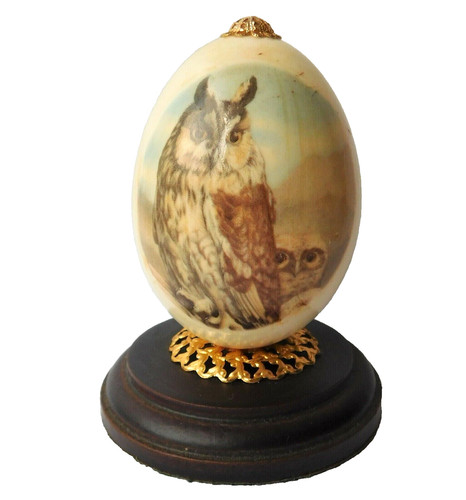 Unusual owl ornament