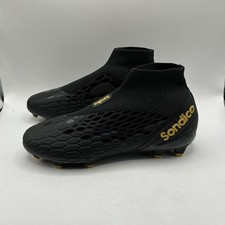 Sondico Blizzard FG Football Boots, Pull On Laceless - Size 6/39