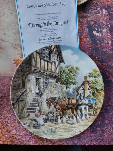 Set wedgwood life on the - of,
