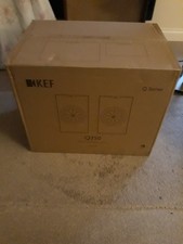 KEF Q350 6.5" Bookshelf Speaker - Satin Black (Pair) NEW BOXED