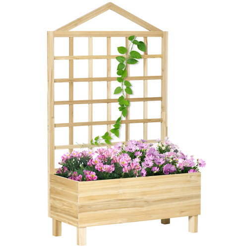 Outsunny wooden garden - wooden,