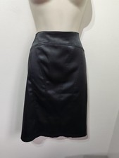 The Vestry black satin pencil