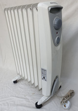 Dimplex Eco Radiator 1.5kW Oil Free ECR15 White Heater on Wheels 3 Heat Settings