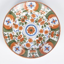 Delft Polychrome Faience Wall