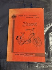 Original Demm Dove 49cc Two Stroke Moped Spare Parts Catalogue, c 1970's