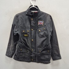 Barbour Kids Union Jack Black