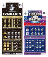 4x Fake Winning Lottery