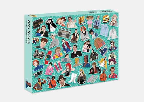 80s icons 500 piece jigsaw - 80s,