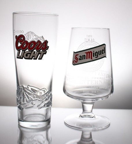 Set pint beer glasses - set,