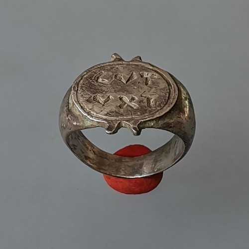 Ancient roman silver ring - roman,