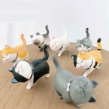 Set of 9 Lovely Cats Figurines