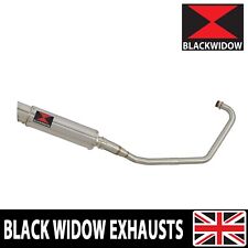 SYM XS 125-K 2007-2016 Exhaust System 360mm Round GP Stainless Silencer SG36R